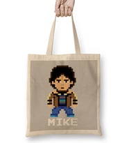 Mike Wheeler Stranger Things Pixel Character Bez Çanta Uzun Saplı