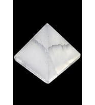 Selenit Taşı Doğal Taş Piramit (5 Cm) (Çok Renkli)