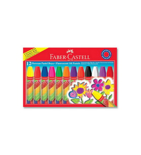 Faber Pastel Boya 12 Renk Floresan 125011 /