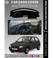 OPEL CORSA B (1993-2000) Torpido Örtüsü Ön Göğüs Halı Torpido Koruma Birebir Uyum Kaymaz Özel Kesim