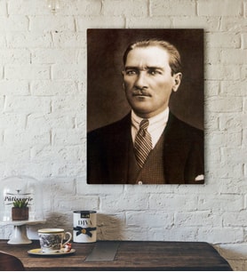 BK Home Atatürk Tasarımlı Kanvas Tablo-5
