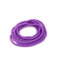 SPELT Şarj Aleti Kablosu Kablo Kordon Koruyucu Spiral Sarma Kılıf Koruma Mor