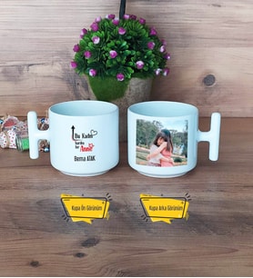 Harika Anne Kupa Bardak T Fotoğraflı Anneler Günü Doğum Günü Hediyesi
