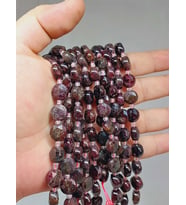 Lal (Garnet)(Granat) Taşı 5.5x9.5mm Dizi (52834)