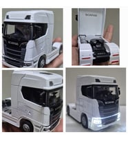 Scania Kafa Oyuncak Tır V8 R730 Taşıyıcı Scania Kupa S-770 Model Diecast 12 Cm Maket Koleksiyon
