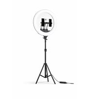 22 Inç Ring Light Mega Boy Döküm Ayaklı Kuaför Makyaj Işığı Youtube Canlı Yayın Led Halka Lüx