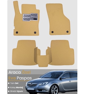 OPEL INSİGNİA STATİON WAGON (2008-2013) Uyumlu EVA Paspas Tam Set–Araca Özel,Oto Paspas
