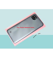Oppo Realme C11 - 2021 - Arka Pil Batarya Kapağı - FÜME