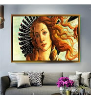 Altın Çerçeveli dekoratif tablo a873 (Gold)