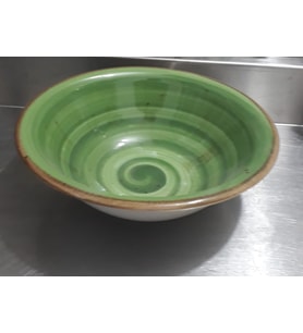 DENİZ 18 Cm SALATA KASE REAKTİF ( 6 adet) (Yeşil)