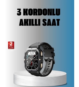 Kablosuz Şarjlı Akıllı Saat Ultra İnce Tasarım