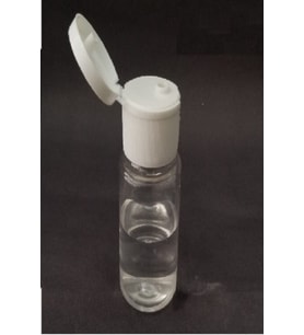 30ml Şeffaf Plastik Şişe+fliptop Kapak,dezenfektan Şişesi,açmalı Kapak,boş Şişe,100 Adet