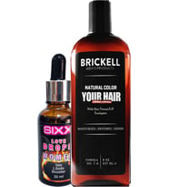 Brickell Şampuan Saçsakal Anti.white 237 ml Şampuan ile + Sıxx Kadınlara Özel Uyarıcıdamla