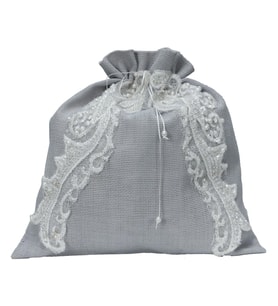 e38 EL İŞÇİLİĞİ İĞNE OYASI KESE 24*22 cm - 6146