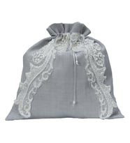 e38 EL İŞÇİLİĞİ İĞNE OYASI KESE 24*22 cm - 6146