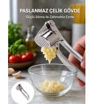 Sarımsak Presi Kolay Temizlik ve Yüksek Basınçlı Ezme