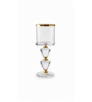 LORENA GOLD KRISTAL MUMLUK 7X7X19 CM