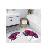 Eliana Home Baskılı 2'li Banyo Paspas Takımı RVG5035