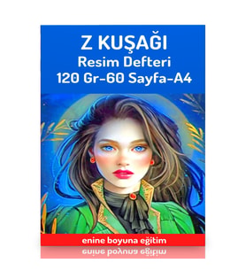Z Kuşağı Resim Defteri (A4 Resim Defteri)
