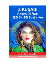 Z Kuşağı Resim Defteri (A4 Resim Defteri)