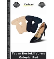 Özel Üretim Topuk Koruyucu Konforlu Ortopedik Kendinden Yapışkanlı Taban Destekli Vurma Önleyici Ped