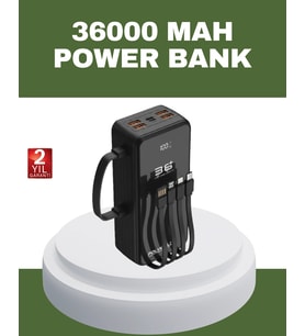 Hızlı Şarj Destekli Powerbank Tüm Cihazlarla Uyumlu