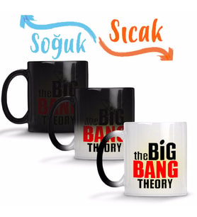 The Big Bang Theory Sihirli Kupa Bardak Porselen