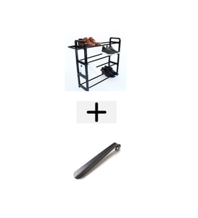 2 li Pratik Ayakkabılık Seti (1 Er Adet Ayakkabılık, Kerata )