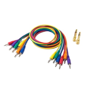 Korg SQ-Cable-6 Enstrüman Kablosu 6'lı Renkli Yama Kablosu Seti