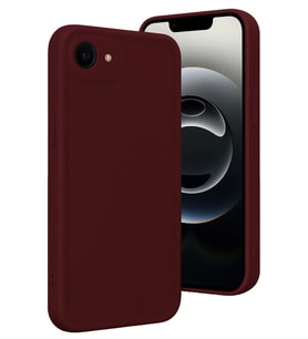Newface Apple iPhone 16E Kılıf Viera Silikon - Bordo