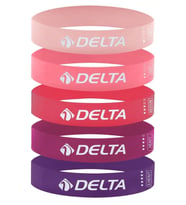 Delta CLS 580 5'li Aerobik Unisex Direnç Bant Seti