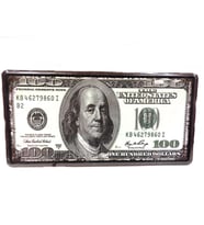 cosy home gift Retro Eskitme dolar usd tablo Metal Kabartılmış Ev Ofis Orginal duvar Dekor Masa Süsü