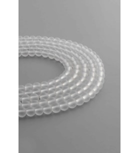 Cam Mat Beyaz Küre Kesim 6mm Dizi