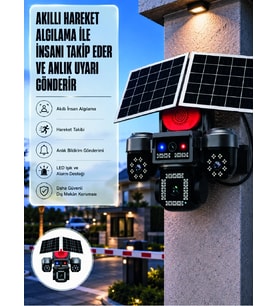 Aov Sürekli Kayıt Destekli 4g Dış Ortam Güvenlik Kamerası