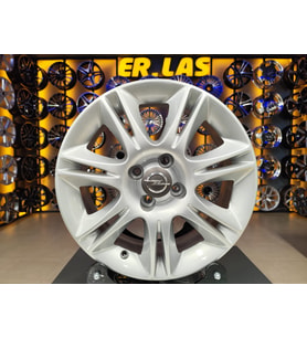 4 Adet OPEL ASTRA ORIJINAL 6*16 4*100 ET40 56.6 SILVER JANT REVİZE EDİLMİŞ (Takım)