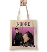 J Hope Bts Vintage Bez Çanta Uzun Saplı