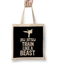 Jiu Jitsu Train Like a Beast Brazilian Jiu-Jitsu Bez Çanta Uzun Saplı