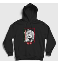 Presmono Unisex Siyah Himiko Toga Anime My Hero Academia Kapüşonlu Sweatshirt 350003tt