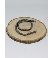 Hematit Taşı YARIM Dizi 6*1mm (36805) (18cm Uzunluğundadır)