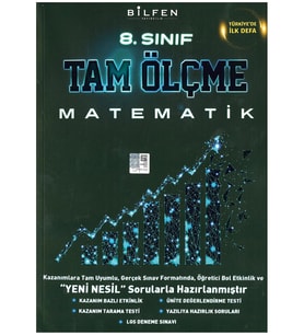 8. Sınıf Tam Ölçme Matematik Bilfen Yayınları (Çok Renkli)