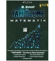 8. Sınıf Tam Ölçme Matematik Bilfen Yayınları (Çok Renkli)