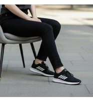 Branca 3990 tx Siyah Beyaz Fuspetli Erkek Spor Ayakkabı (Siyah - Beyaz)