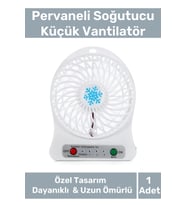 Özel Üretim Usb Şarjlı 3 Kademeli Sessiz Taşınabilir Mini Fan Pervaneli Soğutucu Küçük Vantilatör