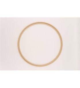Nurge Ahşap Düz Nakış Kasnak No:7 - 8 mm Açık Kahverengi