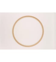 Nurge Ahşap Düz Nakış Kasnak No:7 - 8 mm Açık Kahverengi