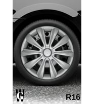 Toyota Corolla 16 İnç Jant Kapağı (4 ADET) Gri G119