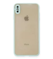 iPhone X Kılıf Montreal Silikon Kapak - Turkuaz