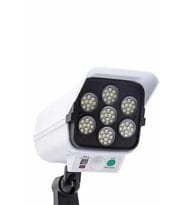Northcity Kamera Görünümlü Dönebilen Bahçe Aydınlatması - Güvenlik Kamerası ve Led Lamba İçin Mükemmel Çözüm