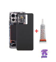 Redmi Note 13 Pro 5G Arka Kapak Pil Batarya Kapağı 2312DRA50G 2312DRA50C Uyumlu + B700