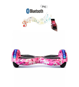 CityMate Smart Balance Elektrikli Kaykay Hoverboard 8.5 inch Akıllı Denge Ledli Bluetooth Hoparlörlü D05